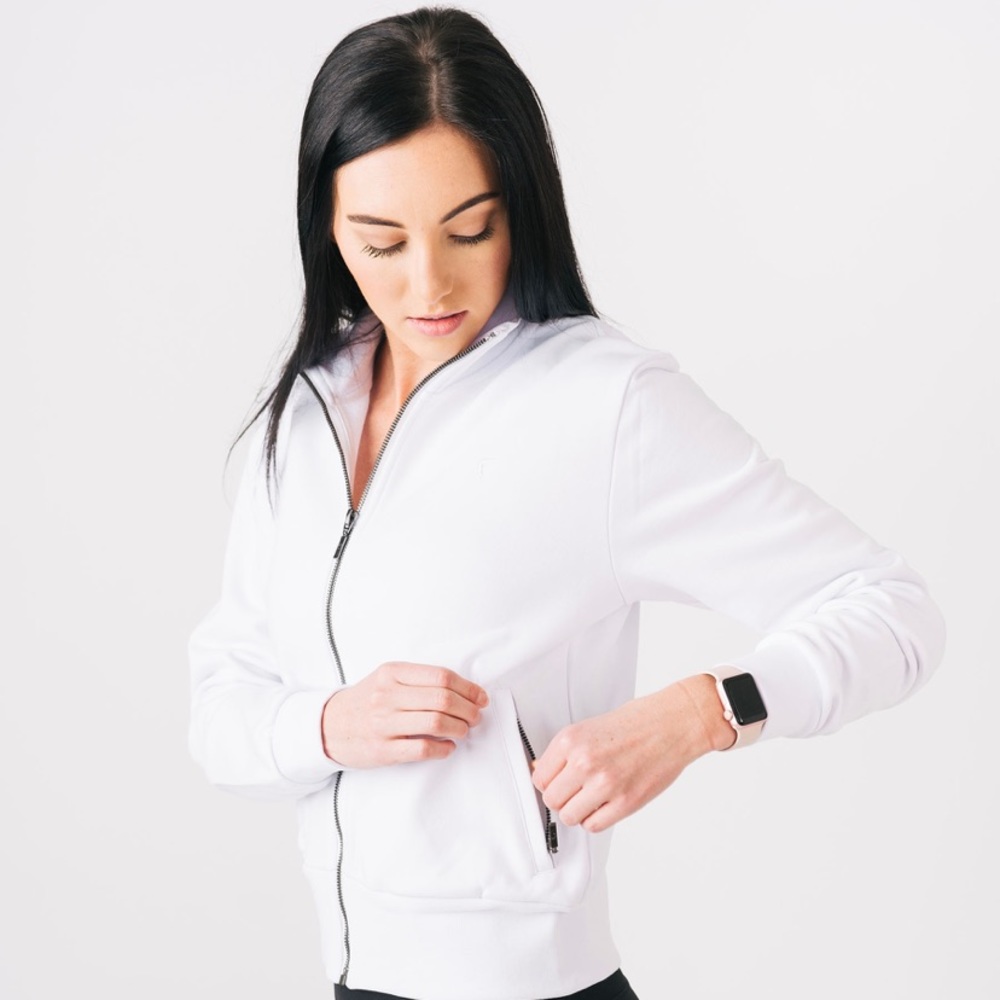 Zyia NWT Terry Zipper Jacket